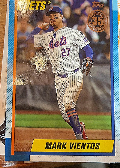 2025 Topps Series 2 1990 Topps 35th Anniversary #90B2-20 Mark Vientos — front