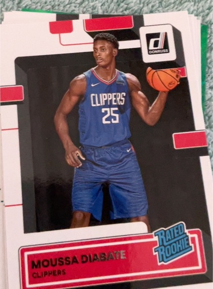 2022-23 Donruss #237 Moussa Diabate — front