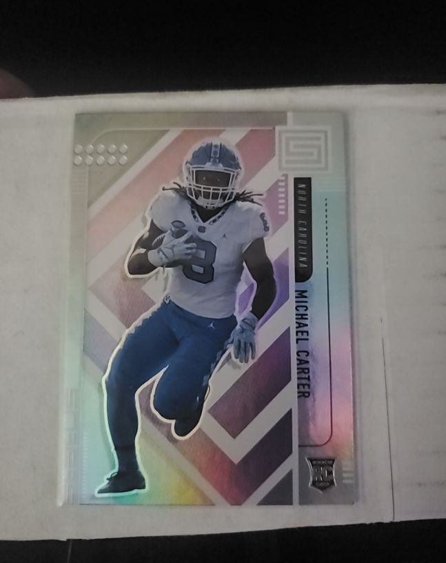 2021 Panini Chronicles Status Draft Picks #153 Michael Carter — front