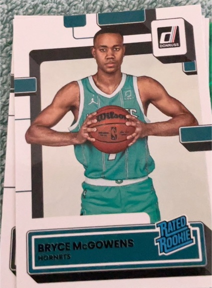 2022-23 Donruss #242 Bryce McGowens — front