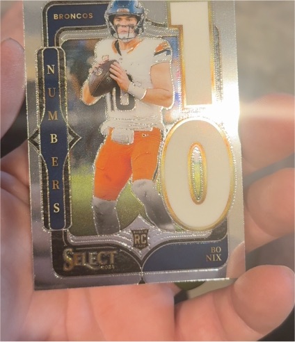 2024 Panini Select #6 Bo Nix — front