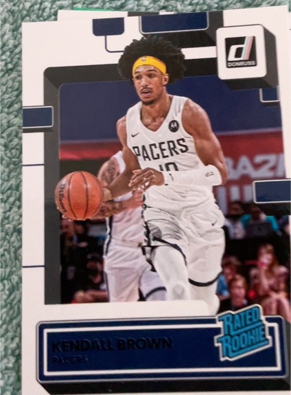 2022-23 Donruss #247 Kendall Brown — front