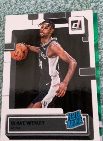 2022-23 Donruss #225 Blake Wesley — front