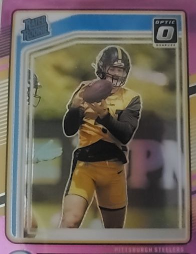 2024 Donruss Optic Rated Rookies Preview Pink #342 Payton Wilson — front