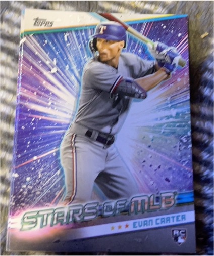 2024 Topps Series 2 Stars of MLB #SMLB-47 Evan Carter — front