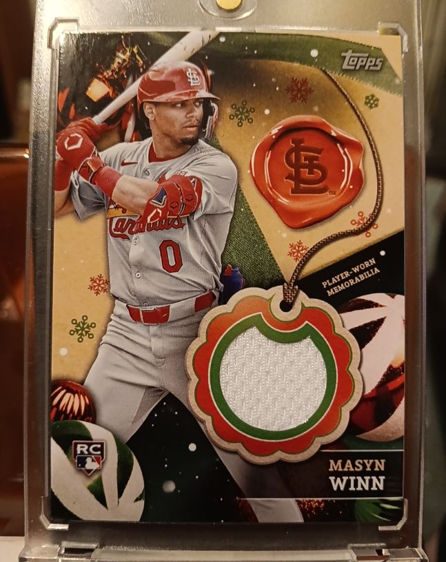 2024 Topps Holiday #RC-MW Masyn Winn — front