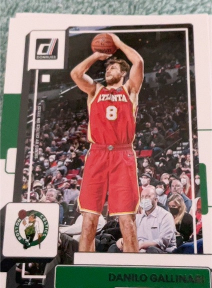 2022-23 Panini Donruss #186 Danilo Gallinari Boston Celtics — front