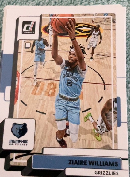 2022-23 Donruss #160 Ziaire Williams — front