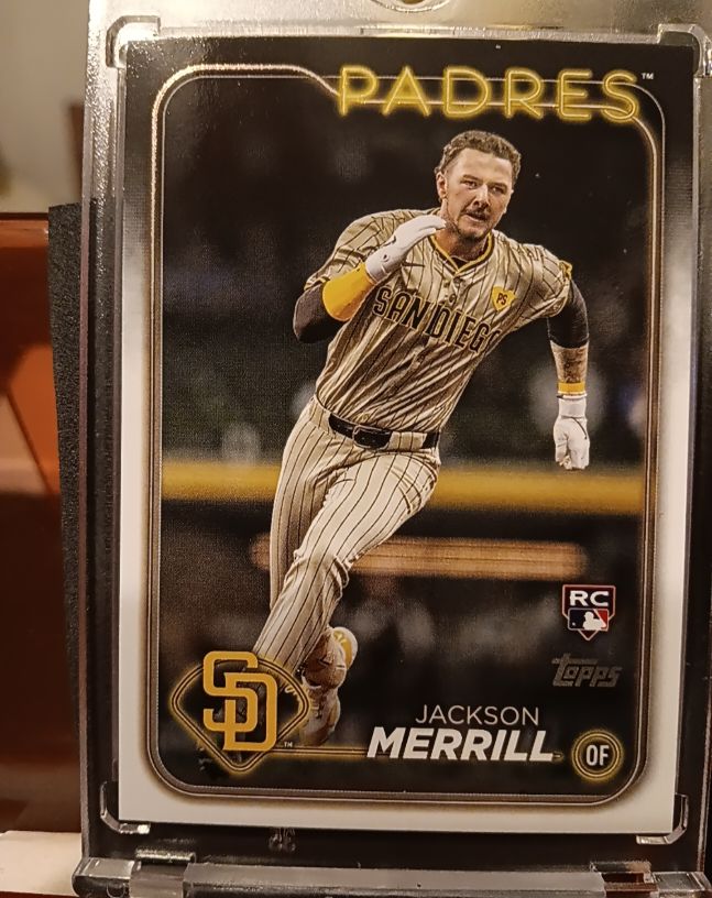 2024 Topps Update #US210 Jackson Merrill — front