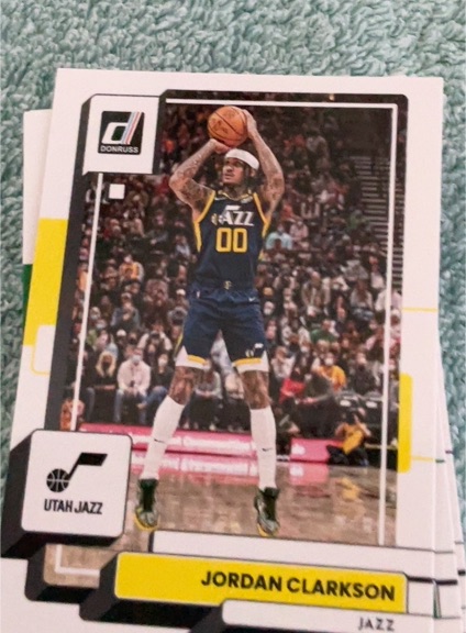 2022-23 Panini Donruss #114 Jordan Clarkson Utah Jazz — front