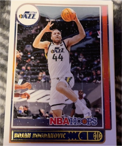 2021-22 Panini NBA Hoops #159 Bojan Bogdanovic — front