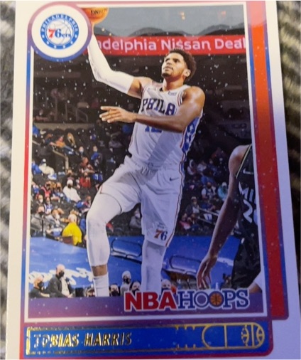 2021-22 Panini NBA Hoops #7 Tobias Harris — front