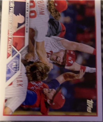 2023 Topps #248 Rhys Lightning Philadelphia Phillies — front