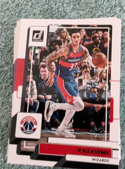 2022-23 Donruss #85 Kyle Kuzma Washington Wizards — front