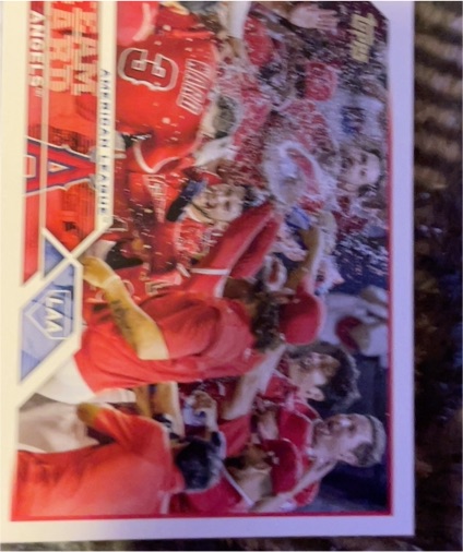 2023 Topps #93 Los Angeles Angels — front