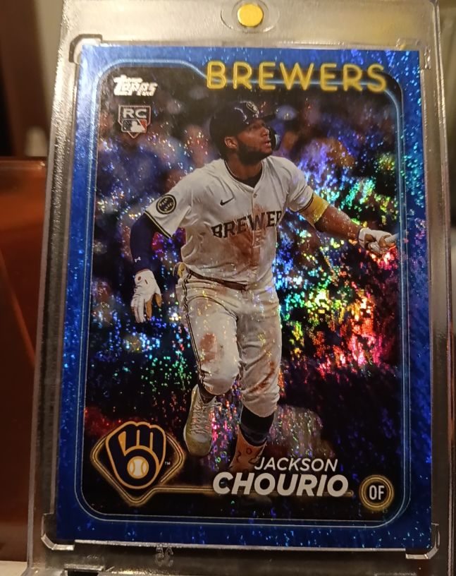 2024 Topps Update #US240 Jackson Chourio — front