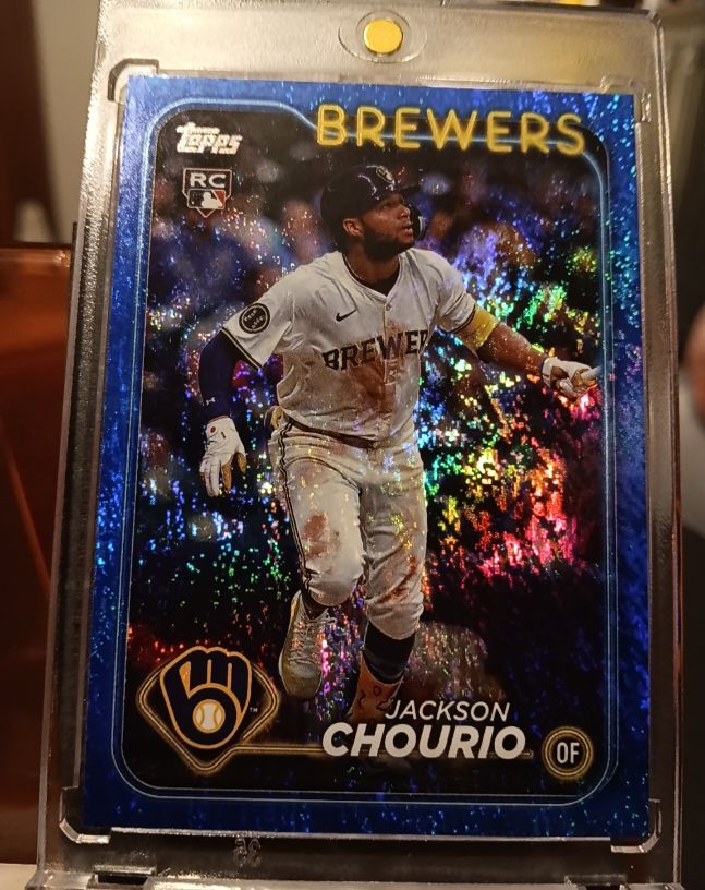 2024 Topps Chrome Update #USC18 Jackson Chourio — front