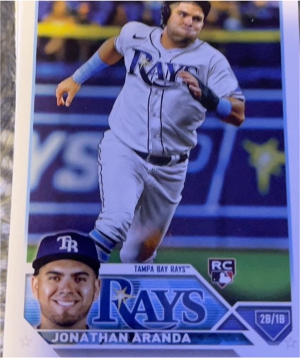 2023 Topps #154 Jonathan Aranda — front