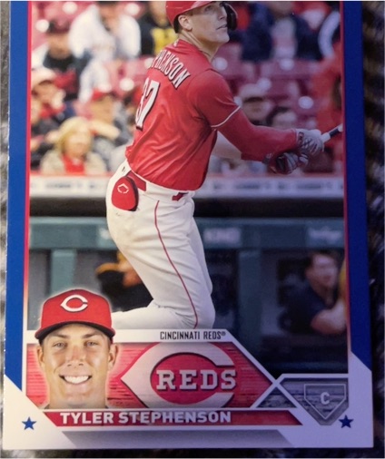 2023 Topps Series 1 #166 Tyler Stephenson — front