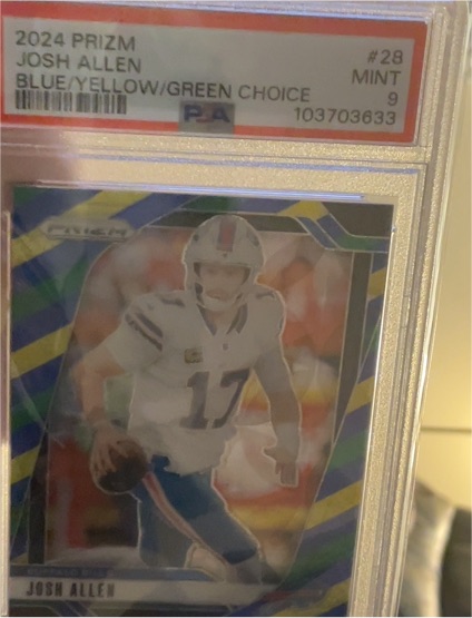 2024 Panini Prizm #28 Josh Allen — front
