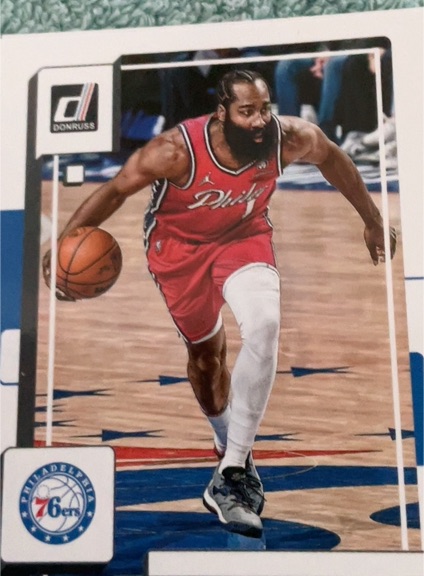 2022-23 Donruss #19 James Harden — front