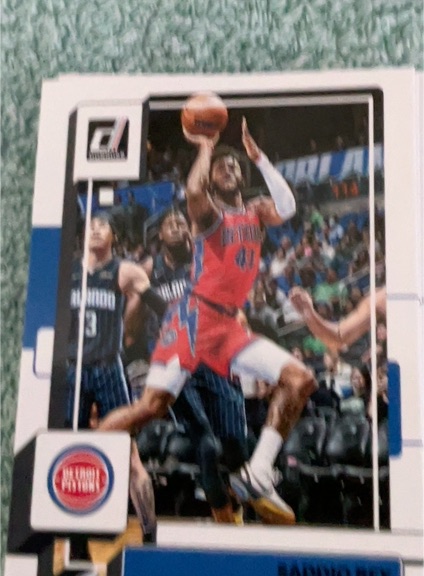 2022-23 Donruss #42 Saddiq Bey — front