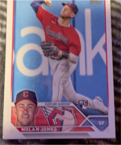 2023 Topps Series 1 #129 Nolan Jones — front
