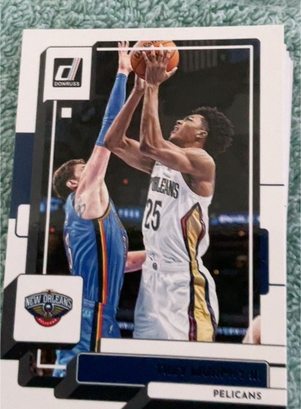 2022-23 Donruss #185 Trey Murphy III New Orleans Pelicans — front