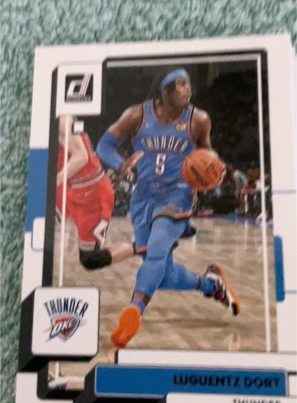 2022-23 Donruss #101 Luguentz Dort — front