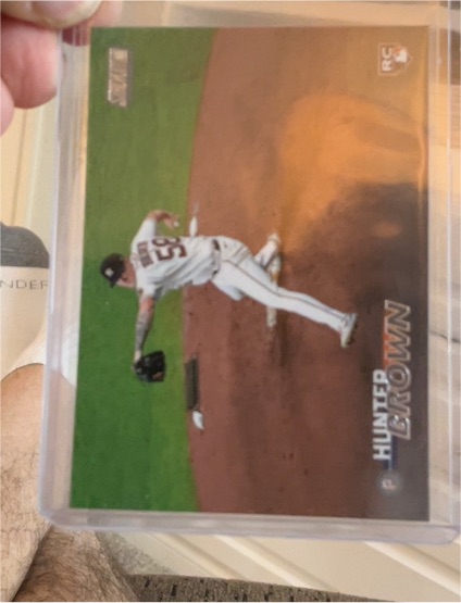 2023 Topps Stadium Club #66 Hunter Brown — front