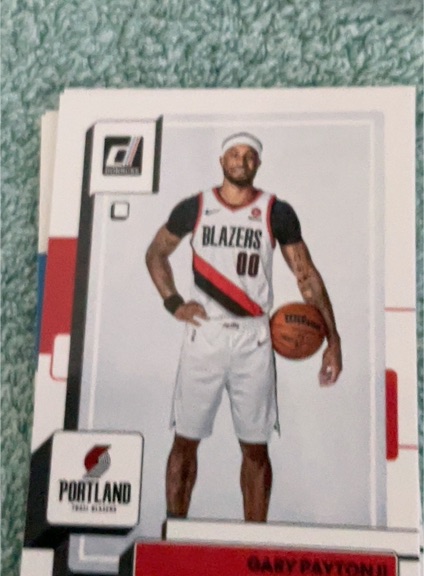 2022-23 Donruss #110 Gary Payton II Portland Trail Blazers — front