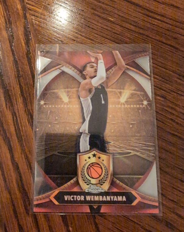 2024-25 Topps Chrome #BOD-13 Victor Wembanyama Ball of Duty — front