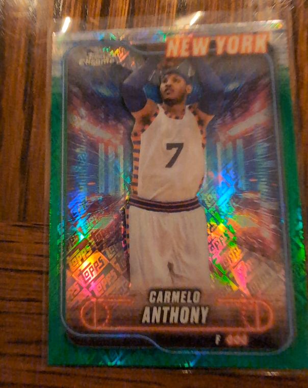 2024-25 Topps Chrome #83 Carmelo Anthony — front