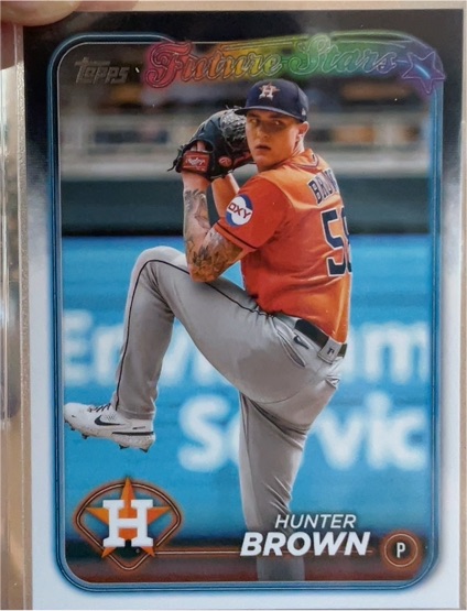 2024 Topps #30 Hunter Brown — front