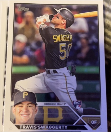 2023 Topps #67 Travis Swaggerty — front