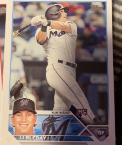 2023 Topps #205 JJ Bleday — front
