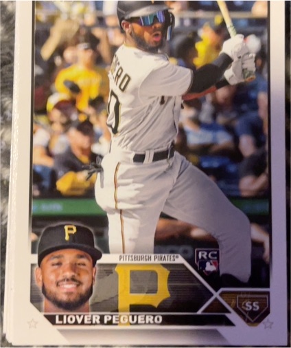 2023 Topps #238 Liover Peguero — front