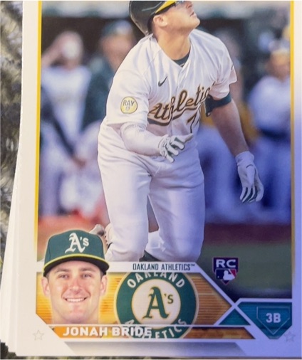 2023 Topps Series 1 #95 Jonah Bride — front