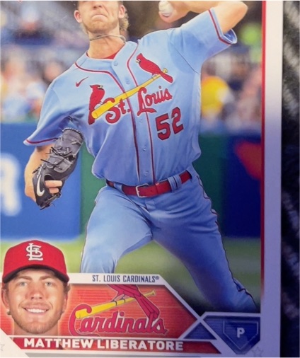 2023 Topps #52 Matthew Liberatore — front