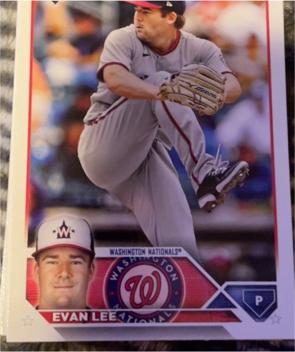 2023 Topps #243 Evan Lee — front
