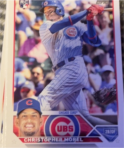 2023 Topps Series 1 #308 Christopher Morel — front
