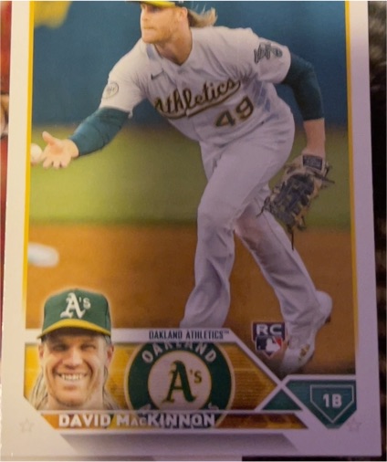 2023 Topps #276 David MacKinnon — front