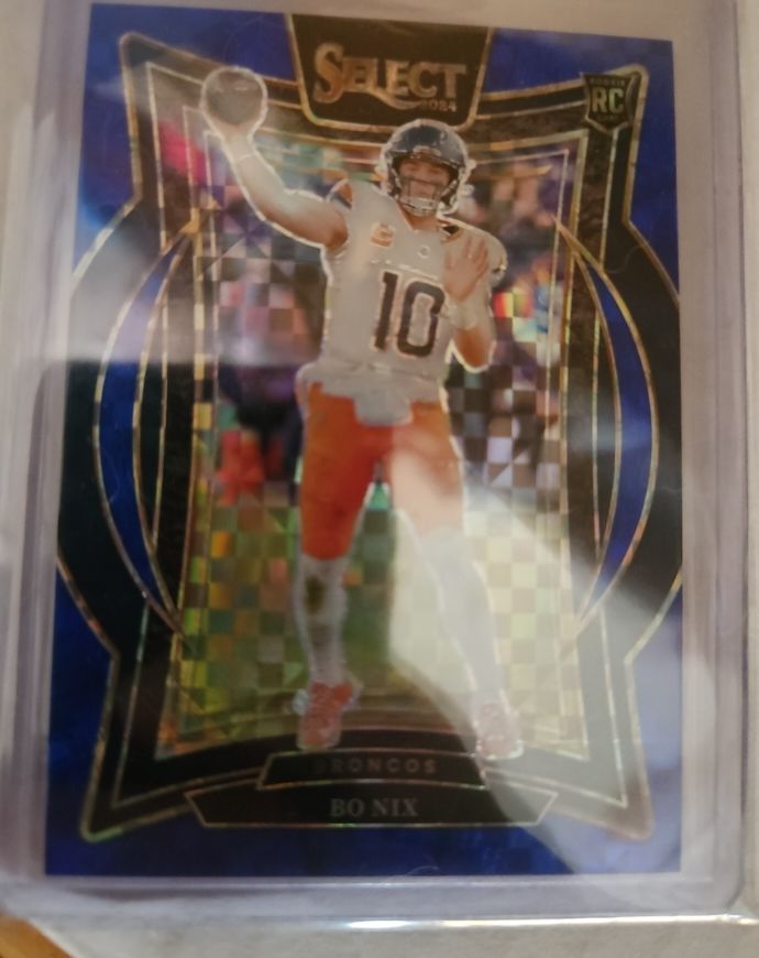 2024 Panini Select #30 Bo Nix — front