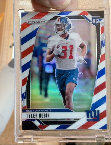 2024 Panini Prizm #395 Tyler Nubin — front
