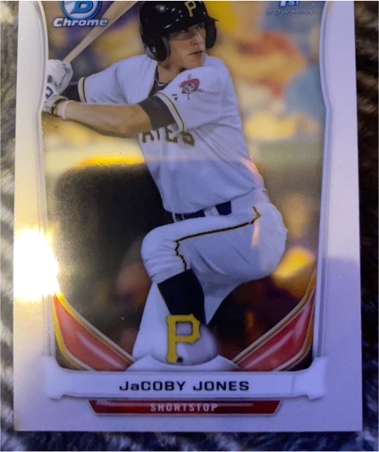 2014 Bowman Chrome #1st Jacoby Jones — front