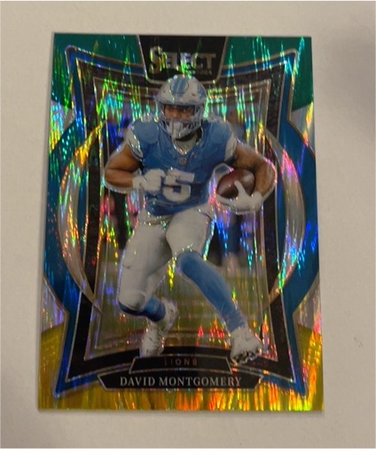 2024 Panini Select Concourse #45 David Montgomery — front