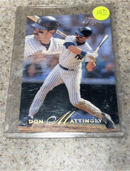 1993 Fleer Flair #249 Don Mattingly — front