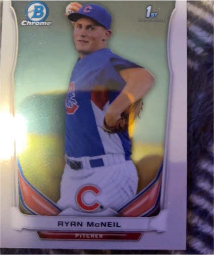 2014 Bowman Chrome Mini #9 Ryan McNeil — front