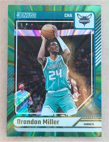 2024-25 Panini Donruss #197 Brandon Miller — front