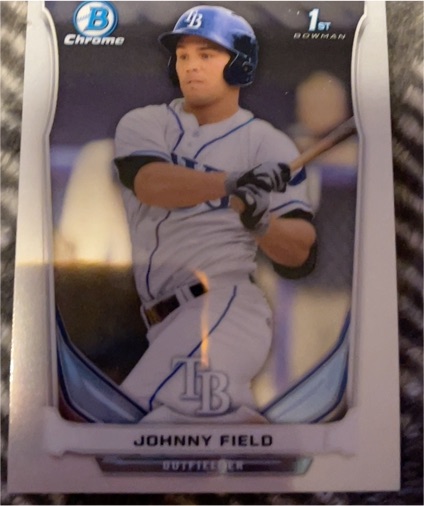 2014 Bowman Chrome Prospects Series 2 #BCP57 Johnny Field — front